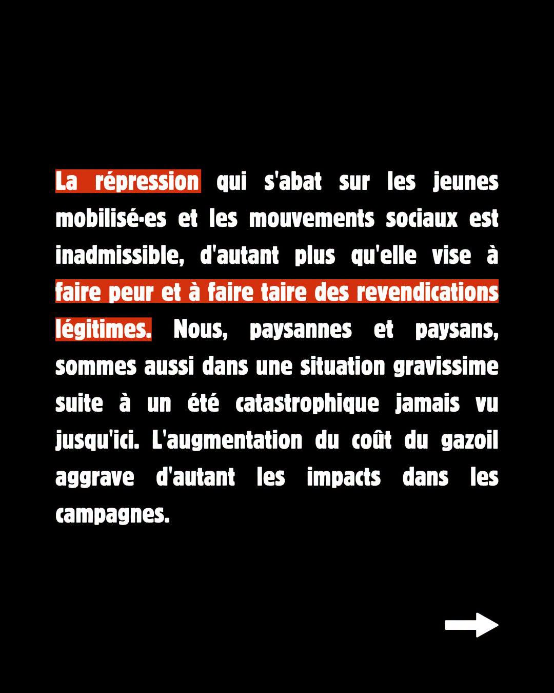 Visuel de la Confédération paysanne, 2 sur 5